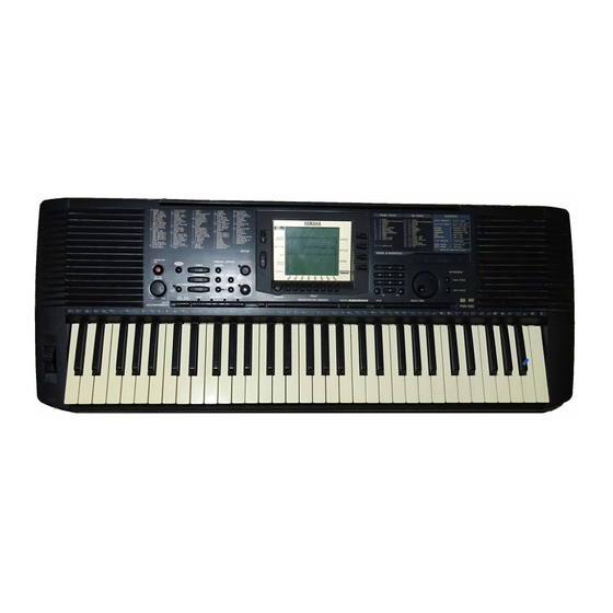 Yamaha PortaTone PSR-530 Manual De Instrucciones