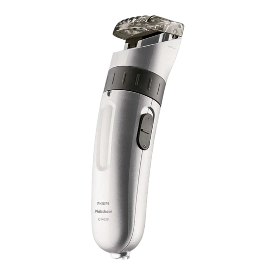 Philips QT4020 Guia De Inicio Rapido