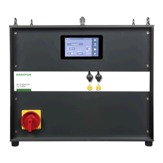 Schaeffler MF-Generator-3.0-10kW Manual Del Usuario