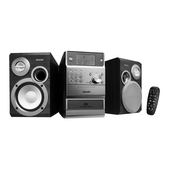 Philips MCM390/21 Manual Del Usuario