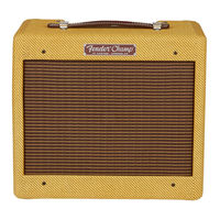 Fender 57 Custom Champ Manual De Instrucciones