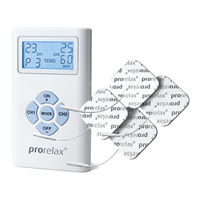 Prorelax TENS+EMS DUO Instrucciones De Uso