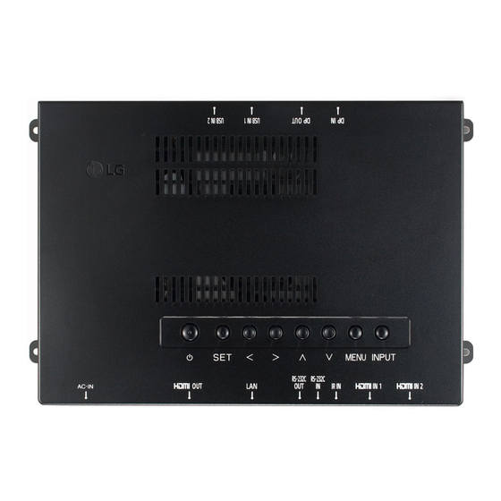 LG WP400 Manual De Instrucciones
