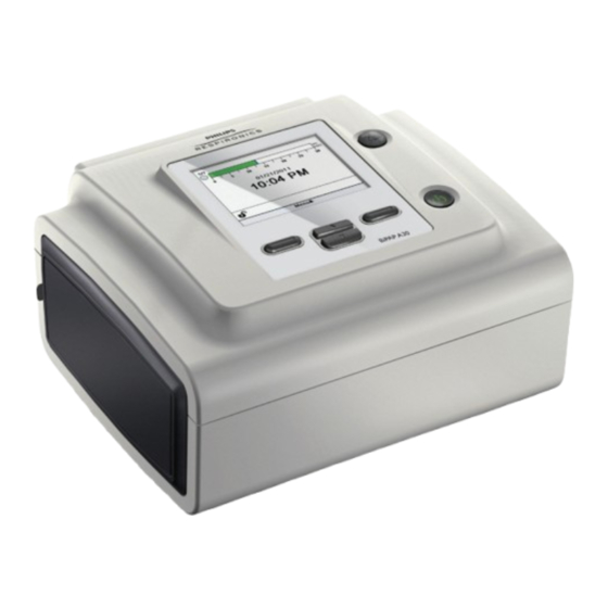 Philips RESPIRONICS BiPAP A30 Manual Del Usuario