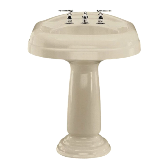 Kohler VINTAGE K-2800 Instrucciones De Instalación