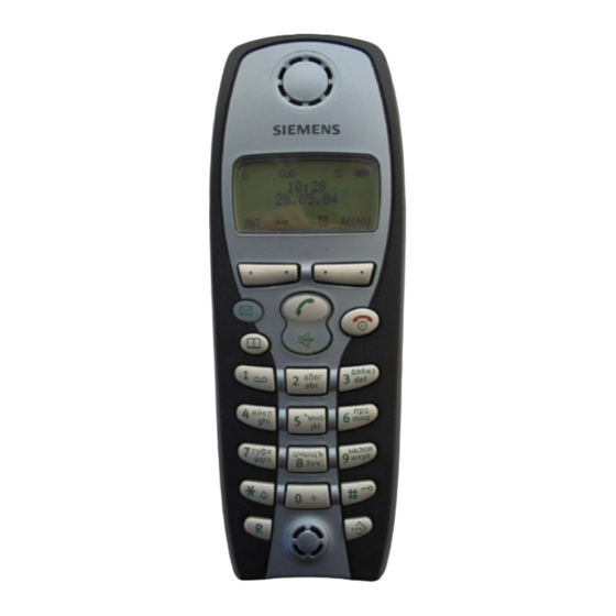 Siemens Gigaset C200 Manual Del Usuario