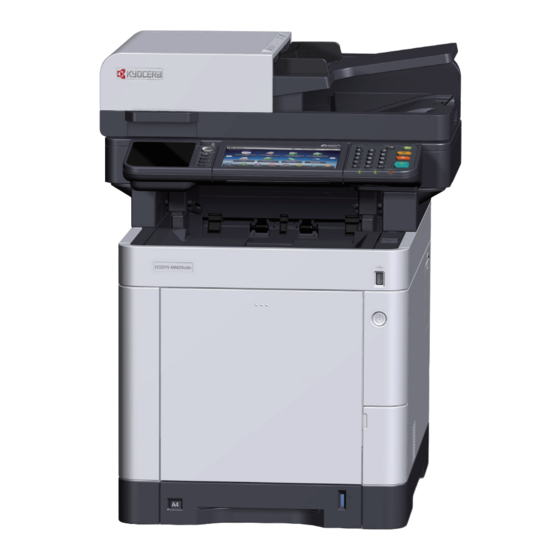 Kyocera ECOSYS M6230cidn Manuales