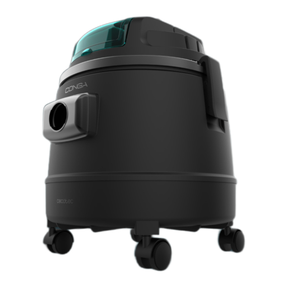 cecotec CONGA ROCKSTAR 2000 WET&DRY LIBERTY Manual De Instrucciones