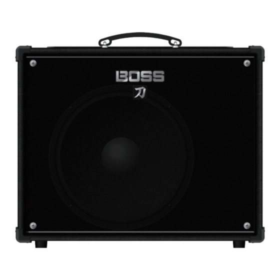 Boss KATANA-50 Manual De Referencia
