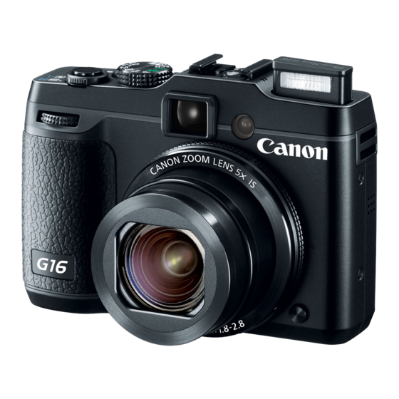 Canon PowerShot G16 Guia Del Usuario