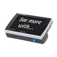 Optelec Compact Touch HD Manual Del Usuario