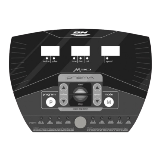 BH FITNESS G6130 Manual De Instrucciones