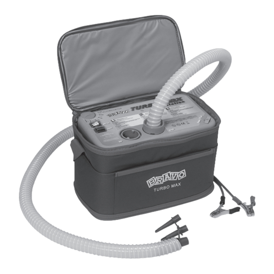 SCOPREGA BRAVO TURBO MAX KIT 12V Manual De Instrucciones