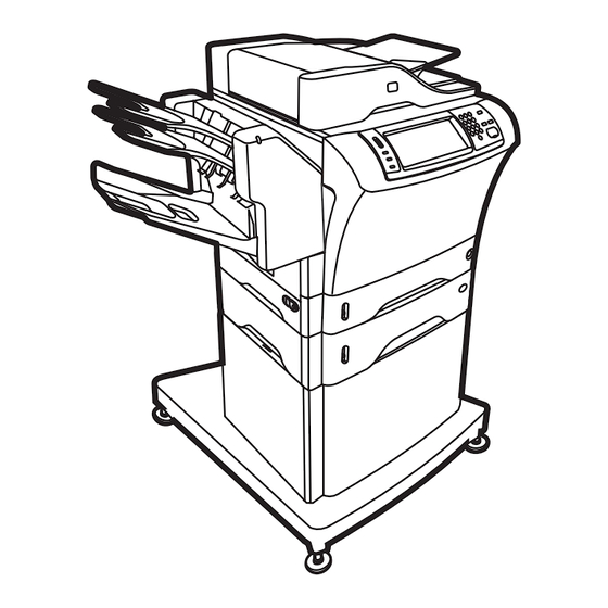 HP LaserJet M4345xs MFP Guía De Instalación Inicial