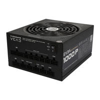 EVGA Supernova 1000P Manual Del Usuario