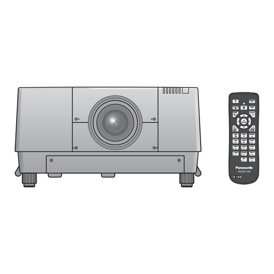 Panasonic PT-EX16KE Instrucciones De Operación