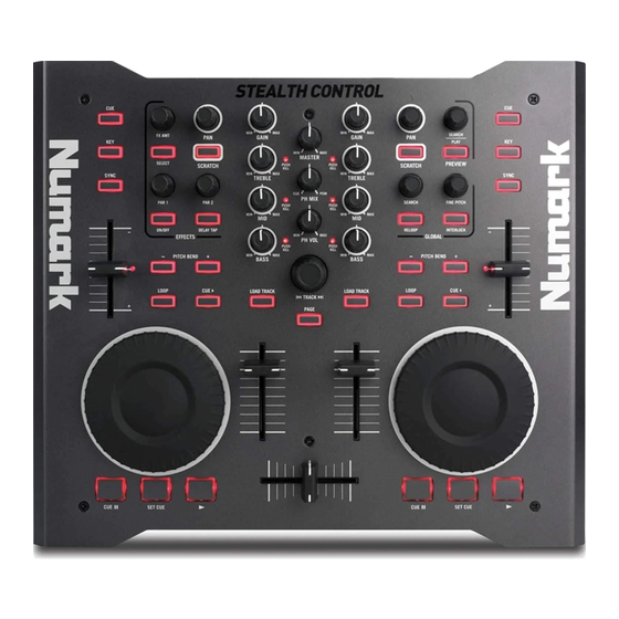 Numark Stealth Control Guida Rapida