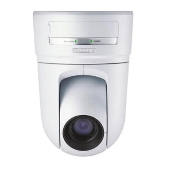 Sony SNC-RZ25N Manual Del Usuario