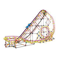 K'Nex Building Worlds Kids Love Thunderbolt Strike Roller Coaster Manual De Instrucciones