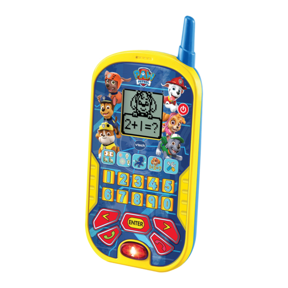 VTech PAW PATROL Patrulla Canina Manuales