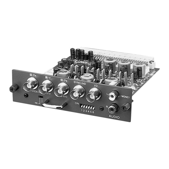 Sony IFB-12A Manuales