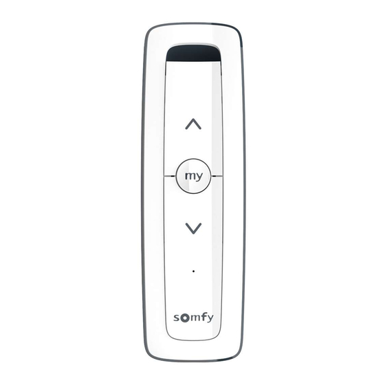 SOMFY SITUO 1 io II Manuales