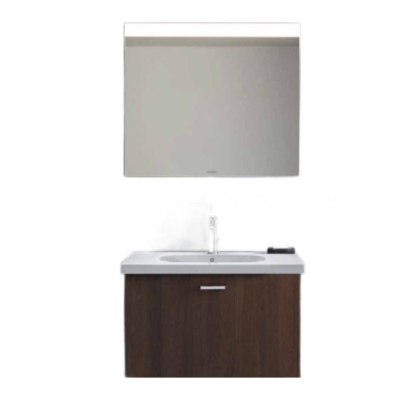 DURAVIT Brioso BR 7003 Instrucciones De Montaje Y Uso