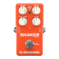 Tc Electronic SHAKER VIBRATO Manual De Instrucciones