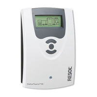 Resol DeltaTherm FK Manual Para El Instalador Especializado