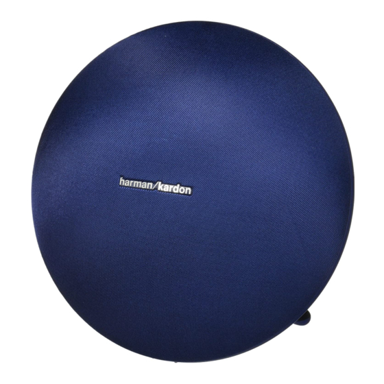 Harman Kardon ONYX STUDIO 4 Guia De Inicio Rapido