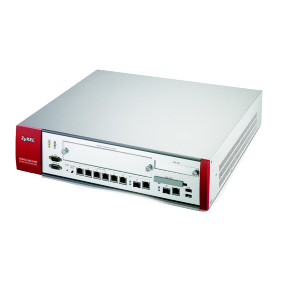 Zyxel ZyWall USG 2000 Guia De Inicio Rapido