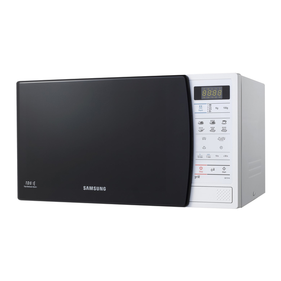 Samsung GE731K Manual Del Usuario