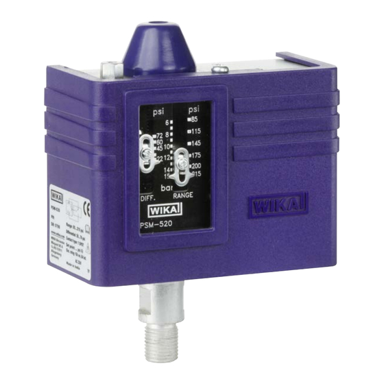 WIKA PSM-520 Manual De Instrucciones