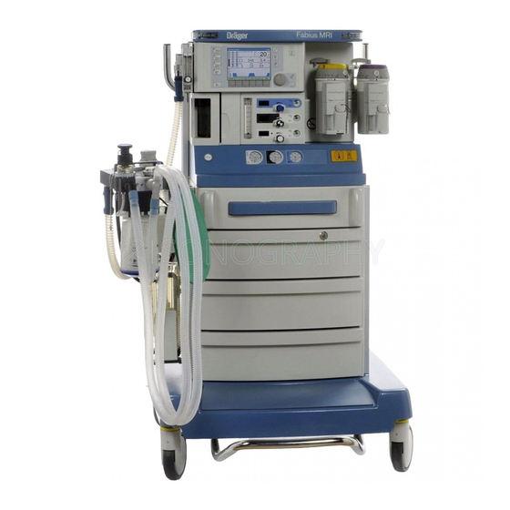 Dräger Fabius MRI Instrucciones De Uso