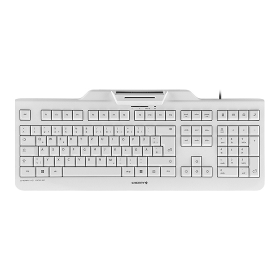 Cherry KC 1000 SC Manual De Instrucciones