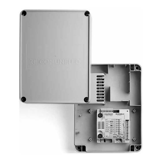Comunello Automation QUAD-110V-2M Instrucciones De Uso Y De Instalacion