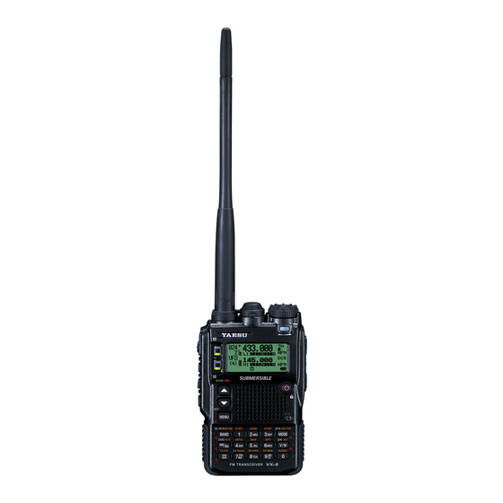 Yaesu VX-8E Manuales