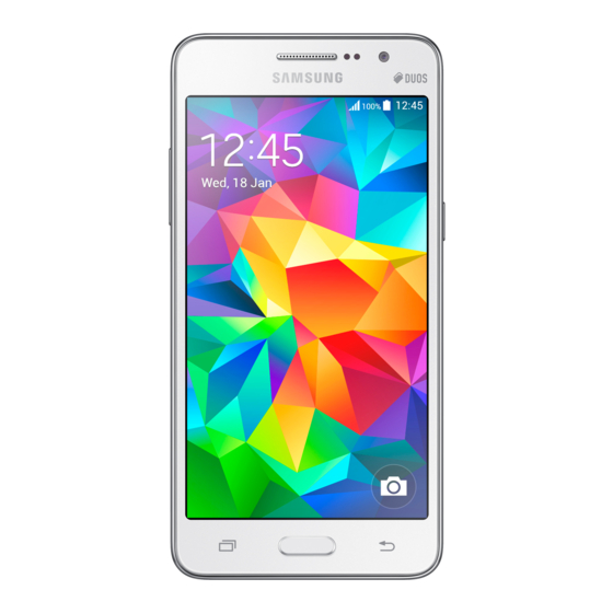 Samsung Galaxy Grand Prime Manual Del Usuario
