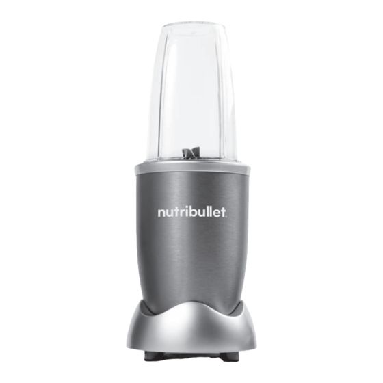 NUTRIBULLET NB-101S Guia Del Usuario