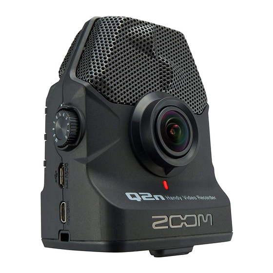 Zoom Q2n Manual De Instrucciones