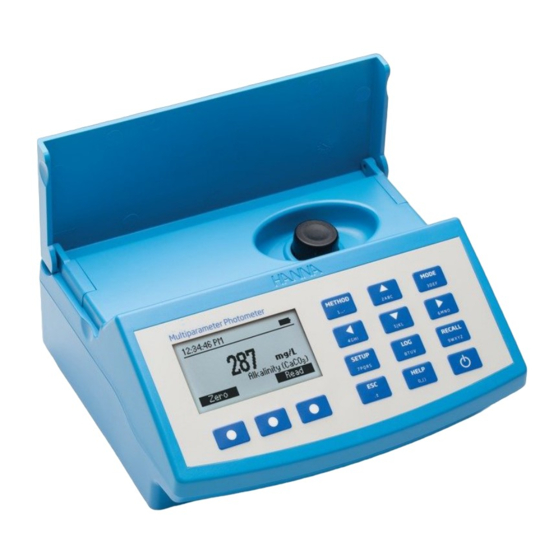 Hanna Instruments HI 83326 Manual Del Usuario