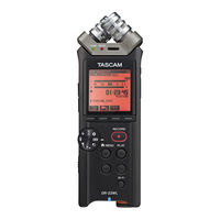 Tascam DR-22WL Manual Del Usuario