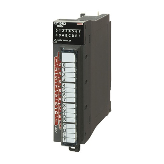 Mitsubishi Electric MELSEC iQ-R Serie Manuales