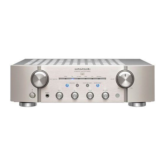 Marantz PM8006 Guia De Inicio Rapido