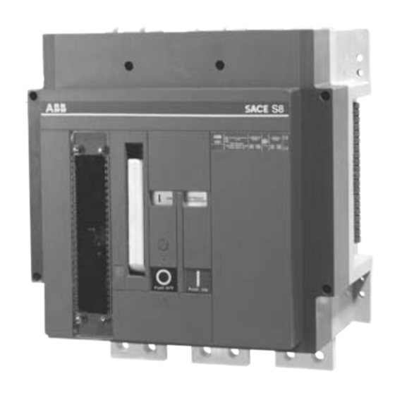ABB SACE Isomax S Manual De Instrucciones