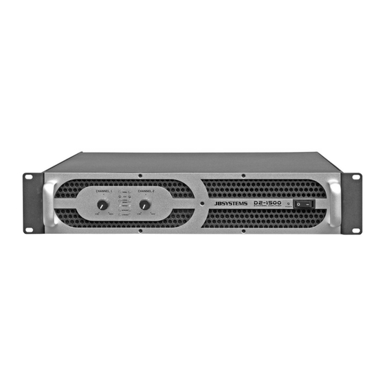 JB Systems D2 Serie Manual De Instrucciones