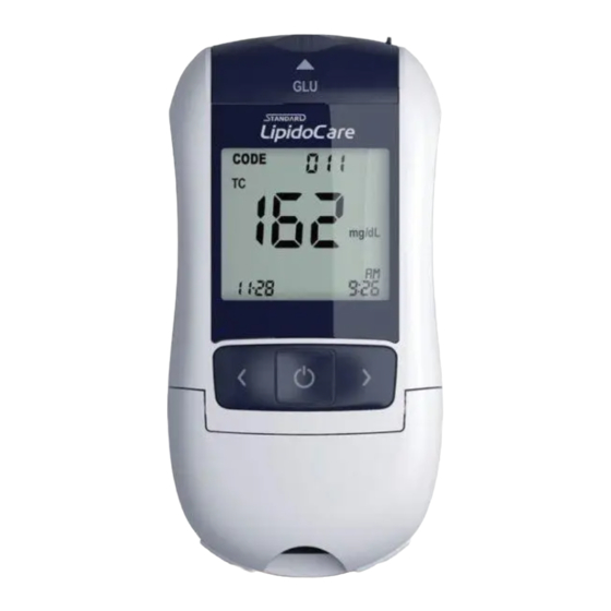 SD BioSensor STANDARD LipidoCare Manual Del Usuario