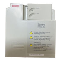 Mitsubishi Electric FR-E540-2.2K Instrucciones Abreviadas