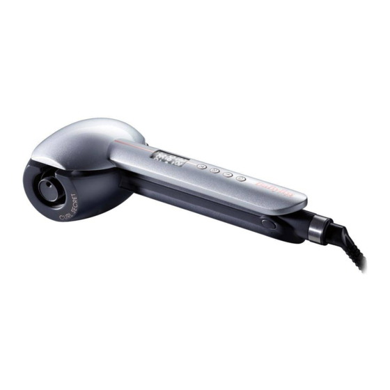 BaByliss PARIS CURL SECRET OPTIMUM Manual De Instrucciones