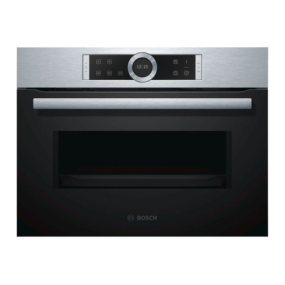 Bosch CFA634G.1 Manual De Usuario E Instrucciones De Montaje
